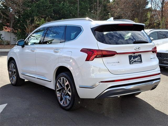 used 2021 Hyundai Santa Fe car, priced at $24,393