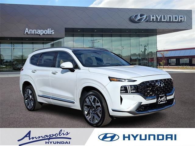 used 2021 Hyundai Santa Fe car, priced at $24,399