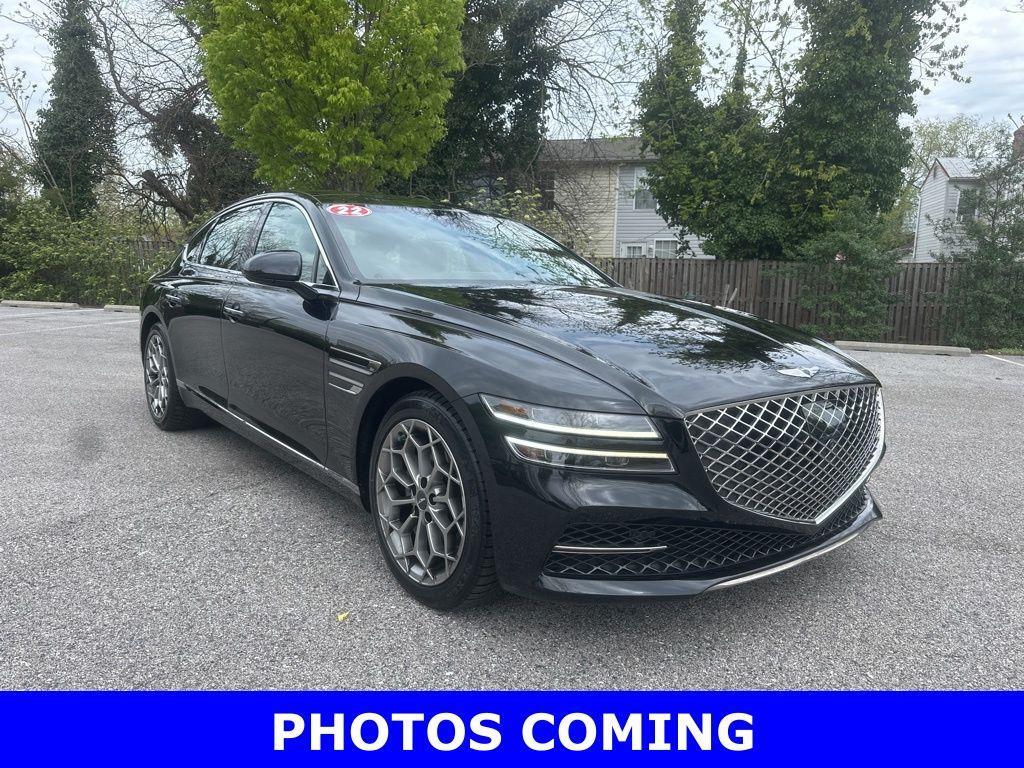 used 2022 Genesis G80 car, priced at $36,898