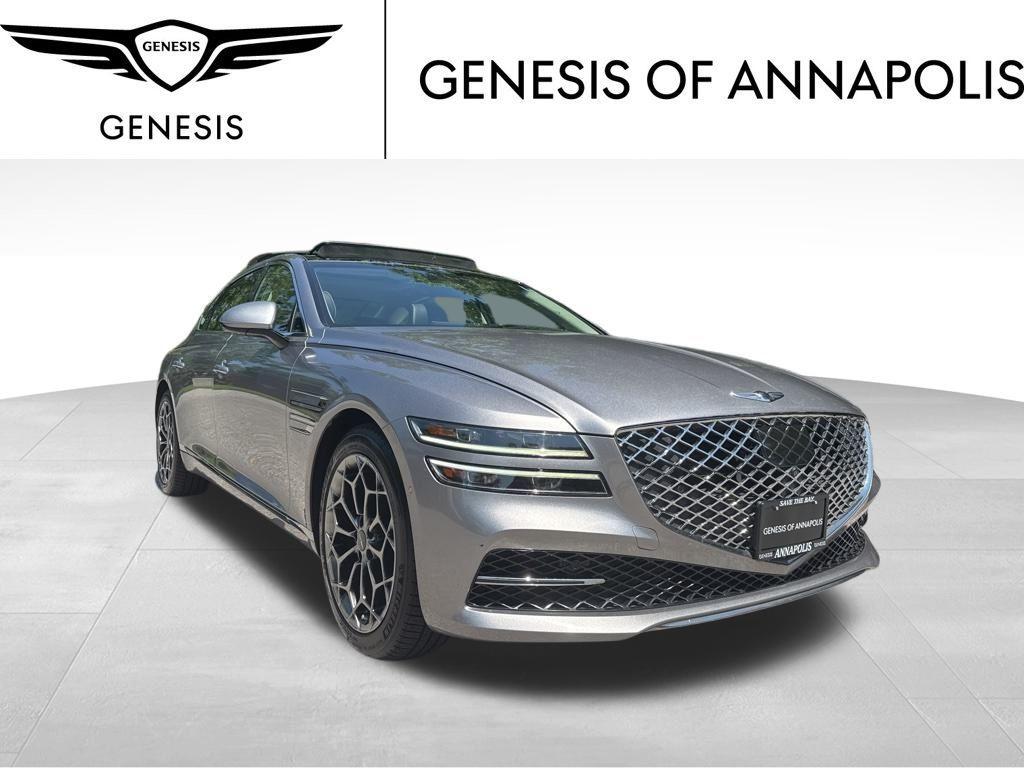 used 2021 Genesis G80 car, priced at $29,635