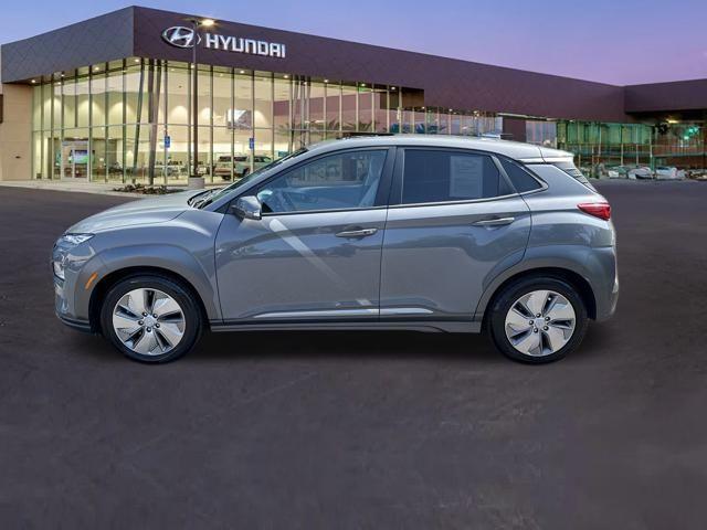 used 2021 Hyundai Kona EV car, priced at $18,922