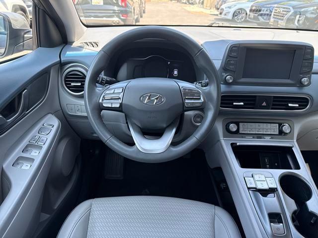 used 2021 Hyundai Kona EV car, priced at $18,922