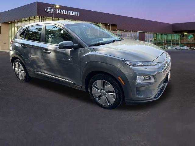 used 2021 Hyundai Kona EV car, priced at $18,922