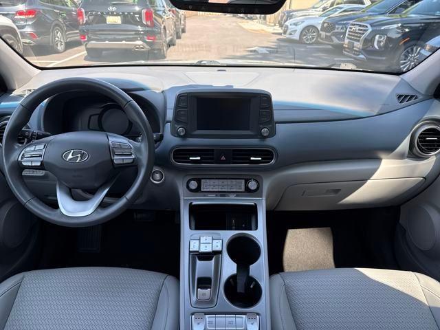 used 2021 Hyundai Kona EV car, priced at $18,922