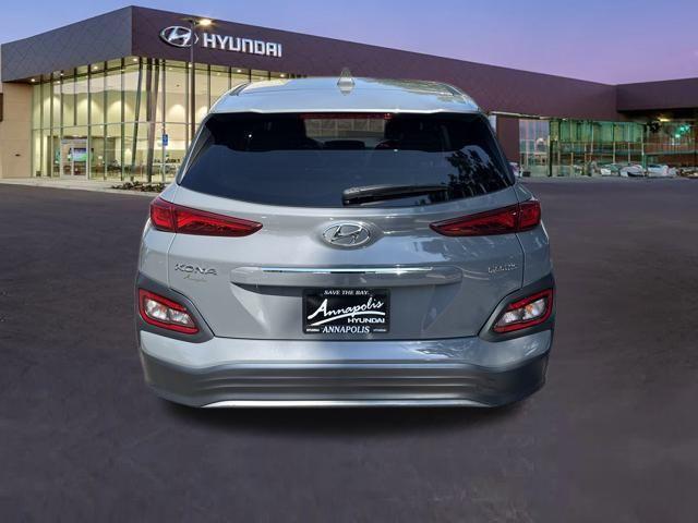 used 2021 Hyundai Kona EV car, priced at $18,922