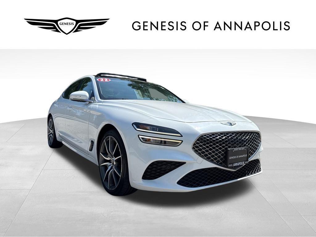 used 2022 Genesis G70 car, priced at $29,881