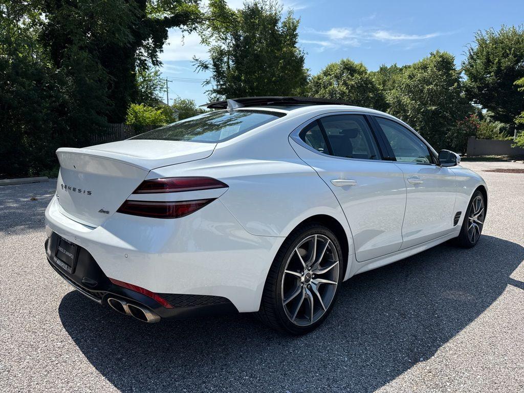 used 2022 Genesis G70 car, priced at $29,881