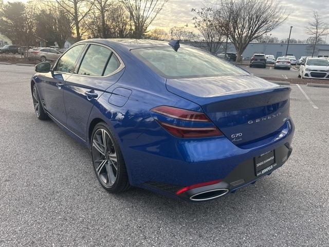 used 2024 Genesis G70 car, priced at $38,426