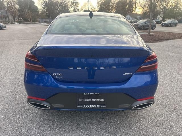 used 2024 Genesis G70 car, priced at $38,426