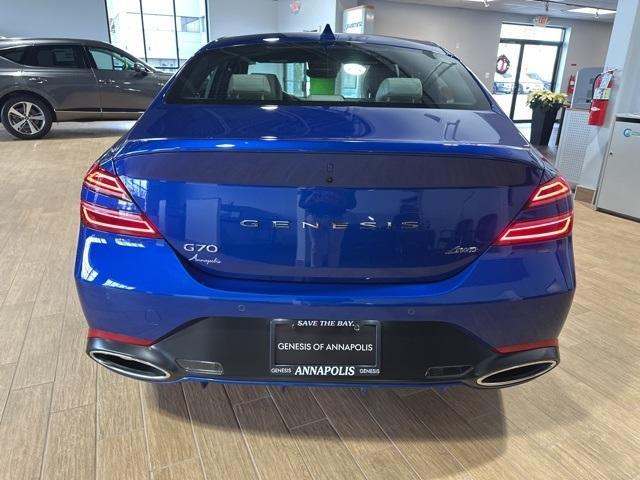 used 2024 Genesis G70 car, priced at $39,397