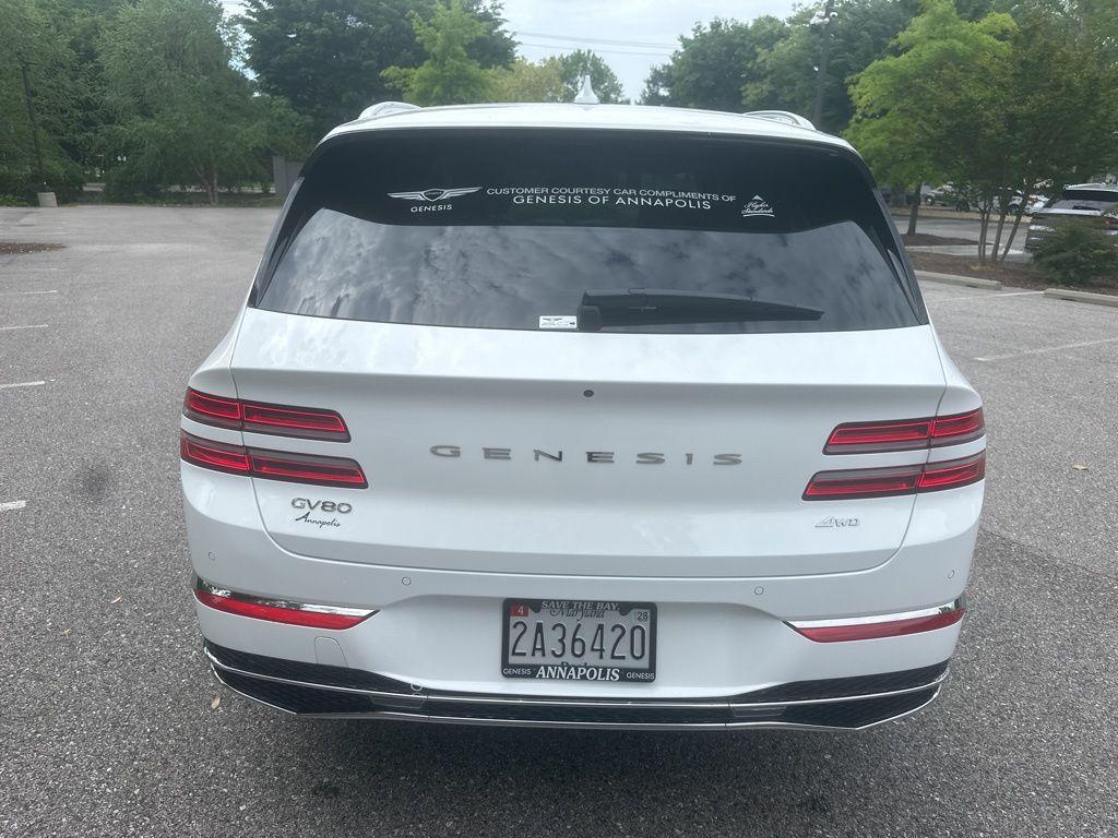 new 2025 Genesis GV80 car, priced at $57,345