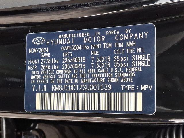 new 2025 Hyundai TUCSON Hybrid car, priced at $34,407