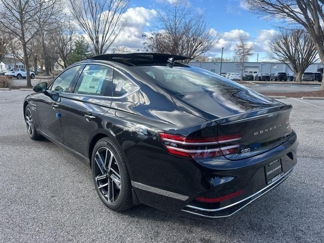 new 2025 Genesis G80 car, priced at $61,701