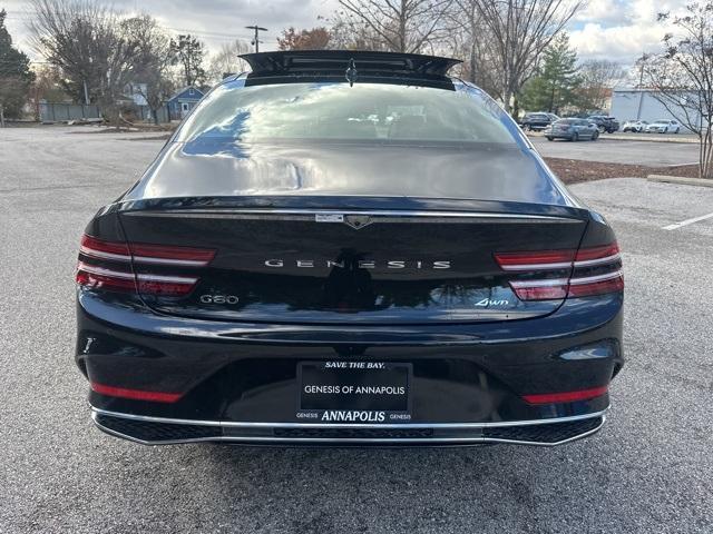 new 2025 Genesis G80 car, priced at $61,701