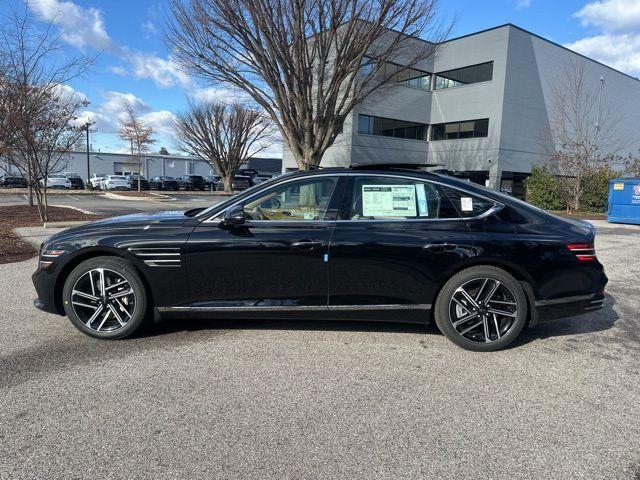 new 2025 Genesis G80 car, priced at $64,640