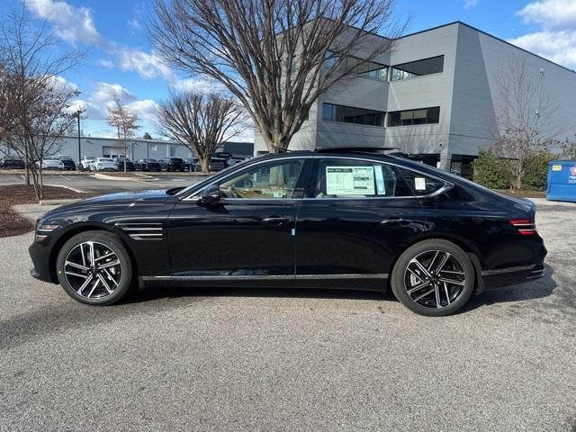 new 2025 Genesis G80 car, priced at $61,701