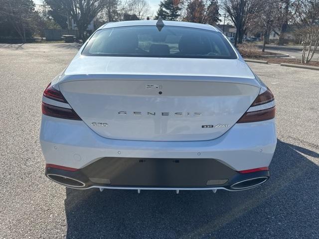 new 2025 Genesis G70 car, priced at $52,151