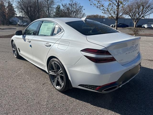 new 2025 Genesis G70 car, priced at $52,151