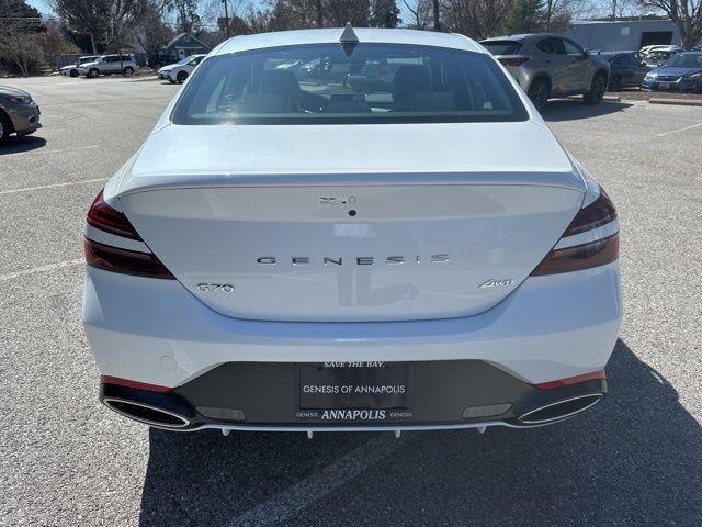 new 2025 Genesis G70 car, priced at $44,369