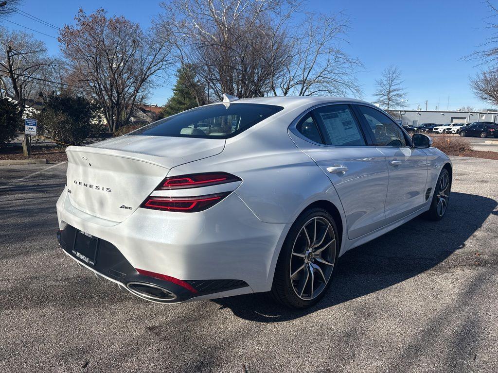 new 2025 Genesis G70 car, priced at $42,495