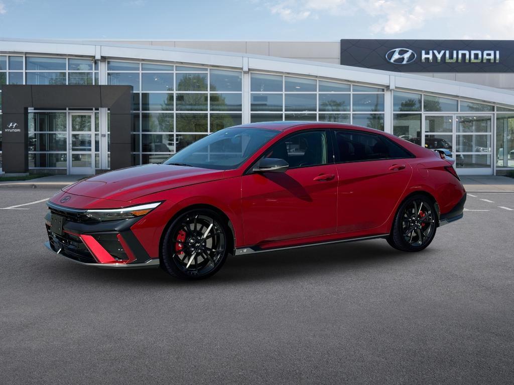 new 2025 Hyundai Elantra N car, priced at $36,801