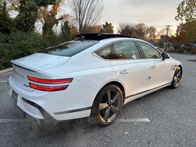 new 2025 Genesis G80 car, priced at $75,058