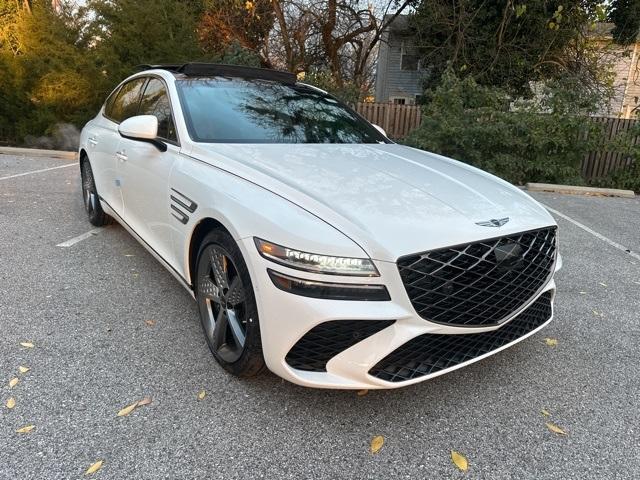 new 2025 Genesis G80 car, priced at $75,058