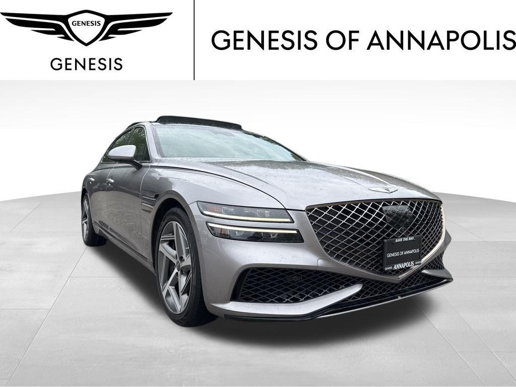 used 2023 Genesis G80 car, priced at $36,881