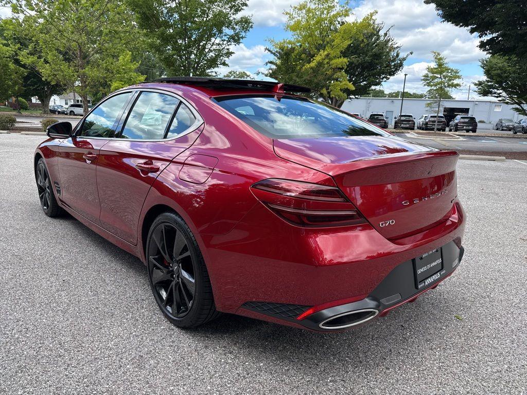 used 2022 Genesis G70 car, priced at $36,788