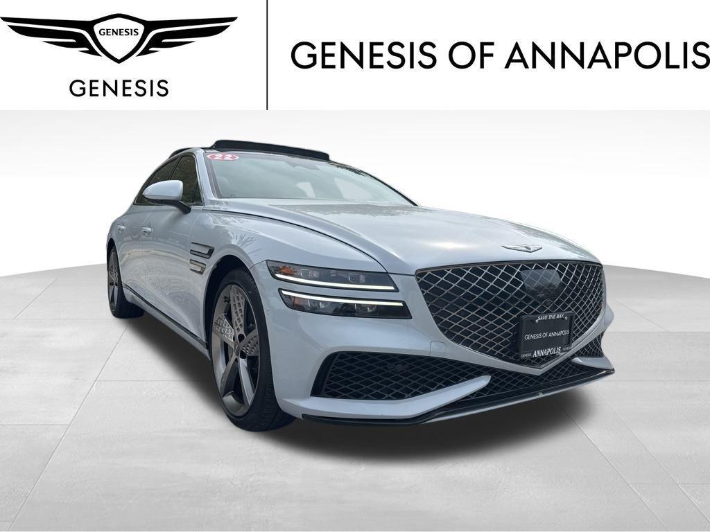 used 2022 Genesis G80 car, priced at $42,350