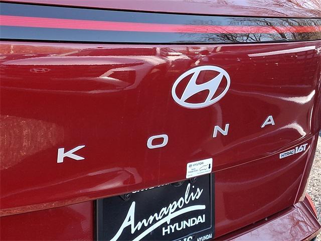 new 2025 Hyundai Kona car, priced at $30,889