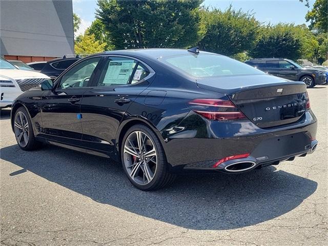 new 2025 Genesis G70 car, priced at $55,693