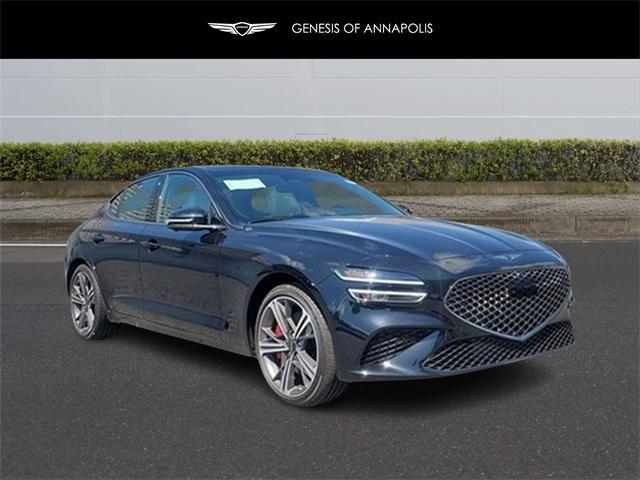 new 2025 Genesis G70 car, priced at $58,055