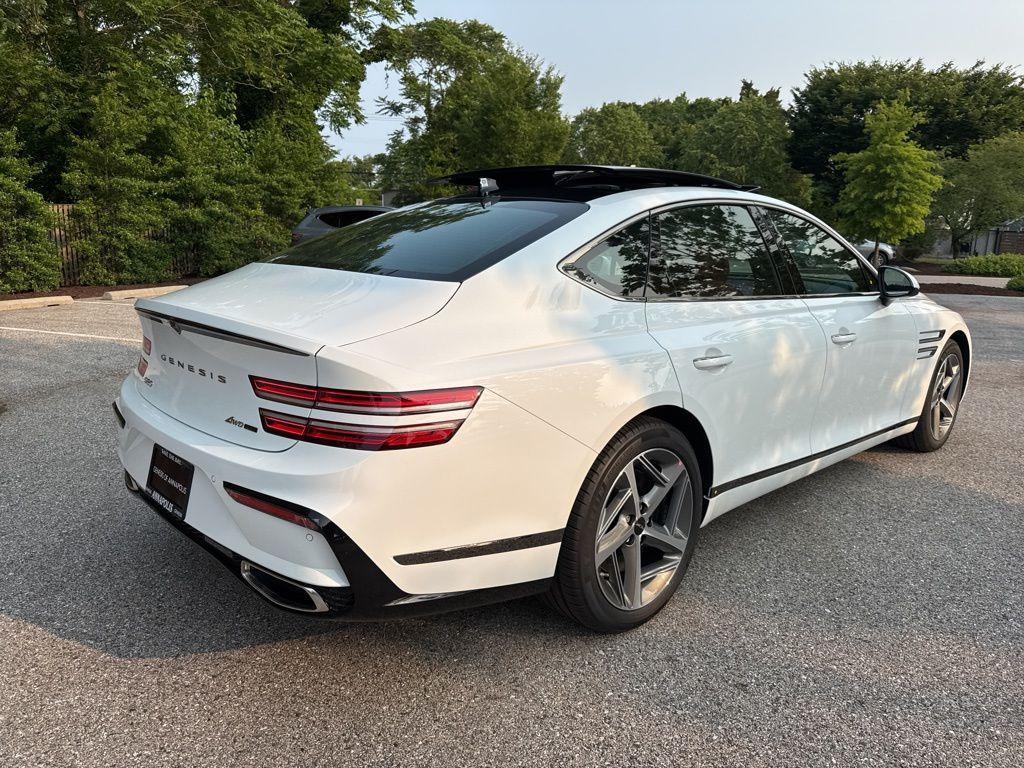 new 2025 Genesis G80 car, priced at $71,285