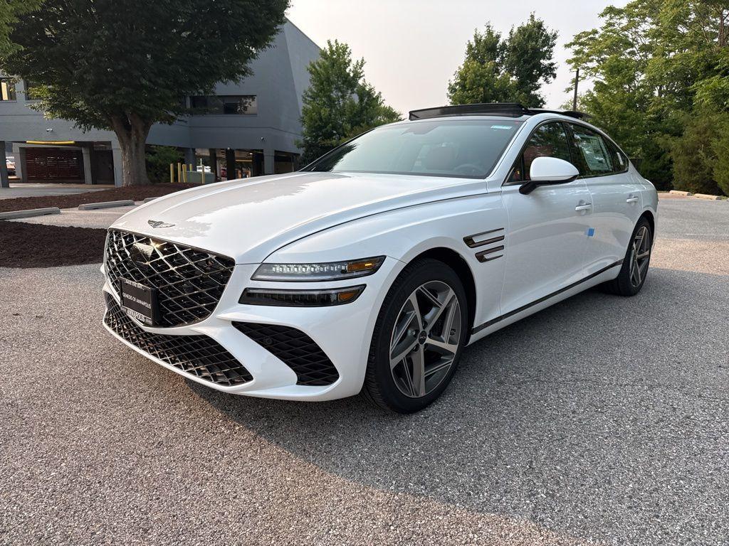 new 2025 Genesis G80 car, priced at $71,285