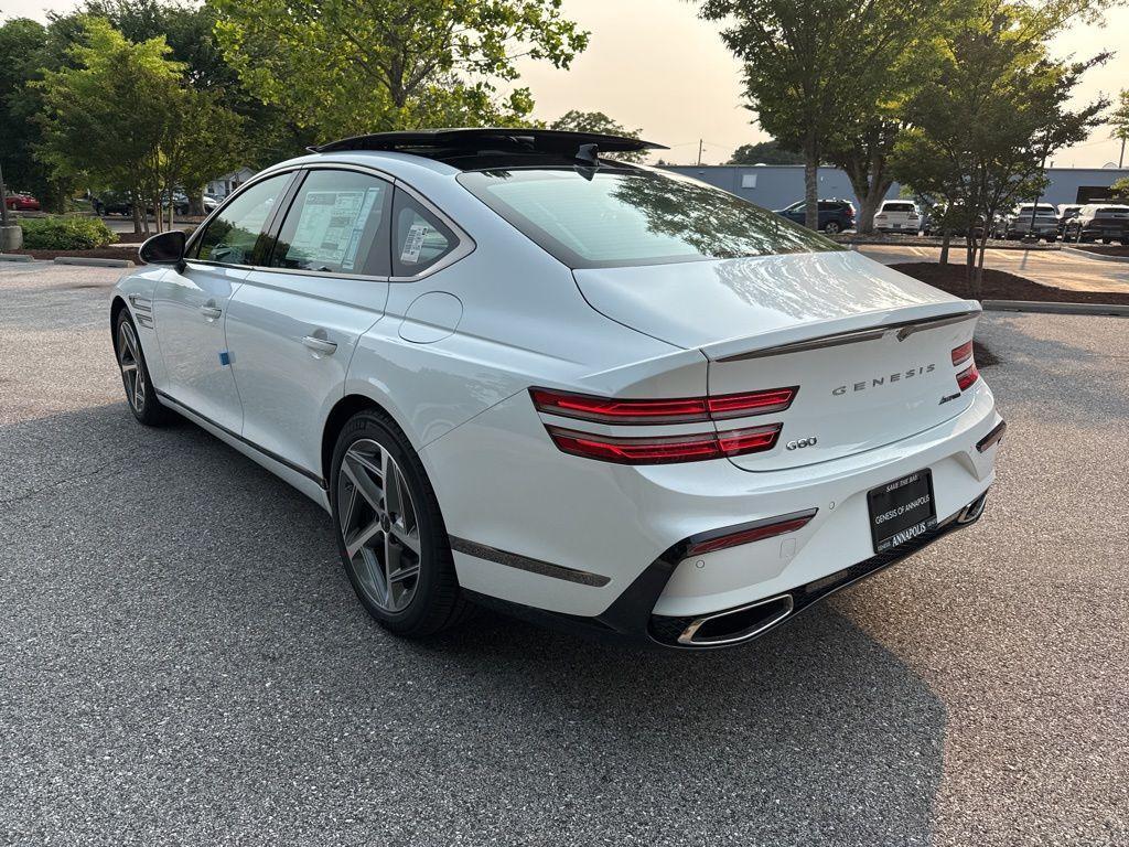 new 2025 Genesis G80 car, priced at $71,285