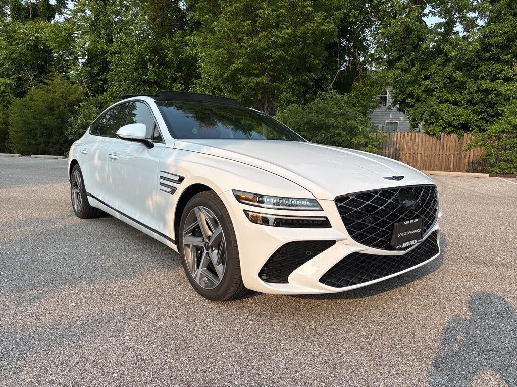 new 2025 Genesis G80 car, priced at $71,285