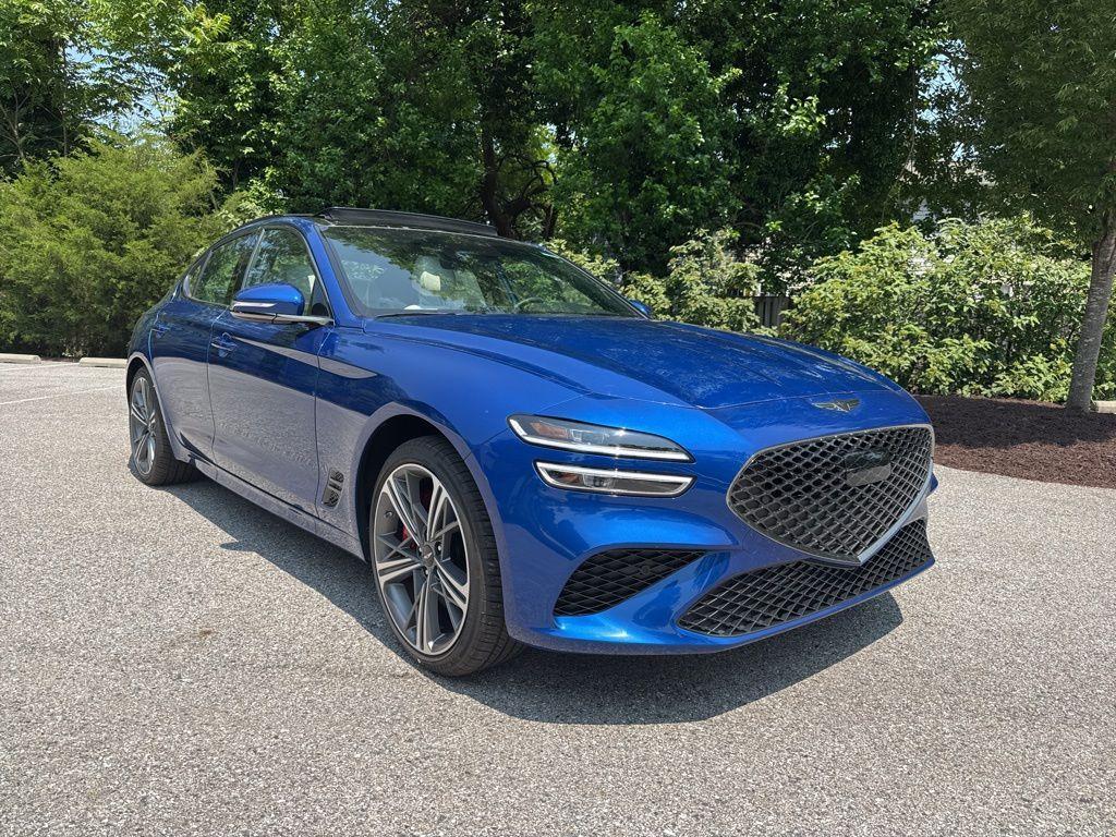 new 2025 Genesis G70 car, priced at $52,185