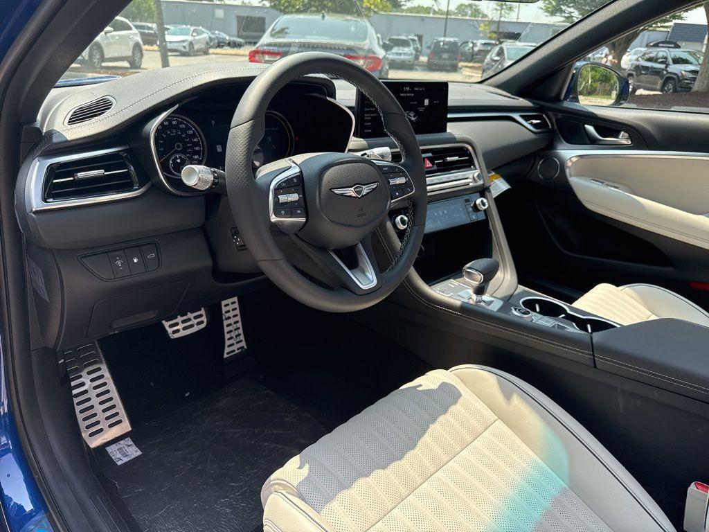 new 2025 Genesis G70 car, priced at $52,185