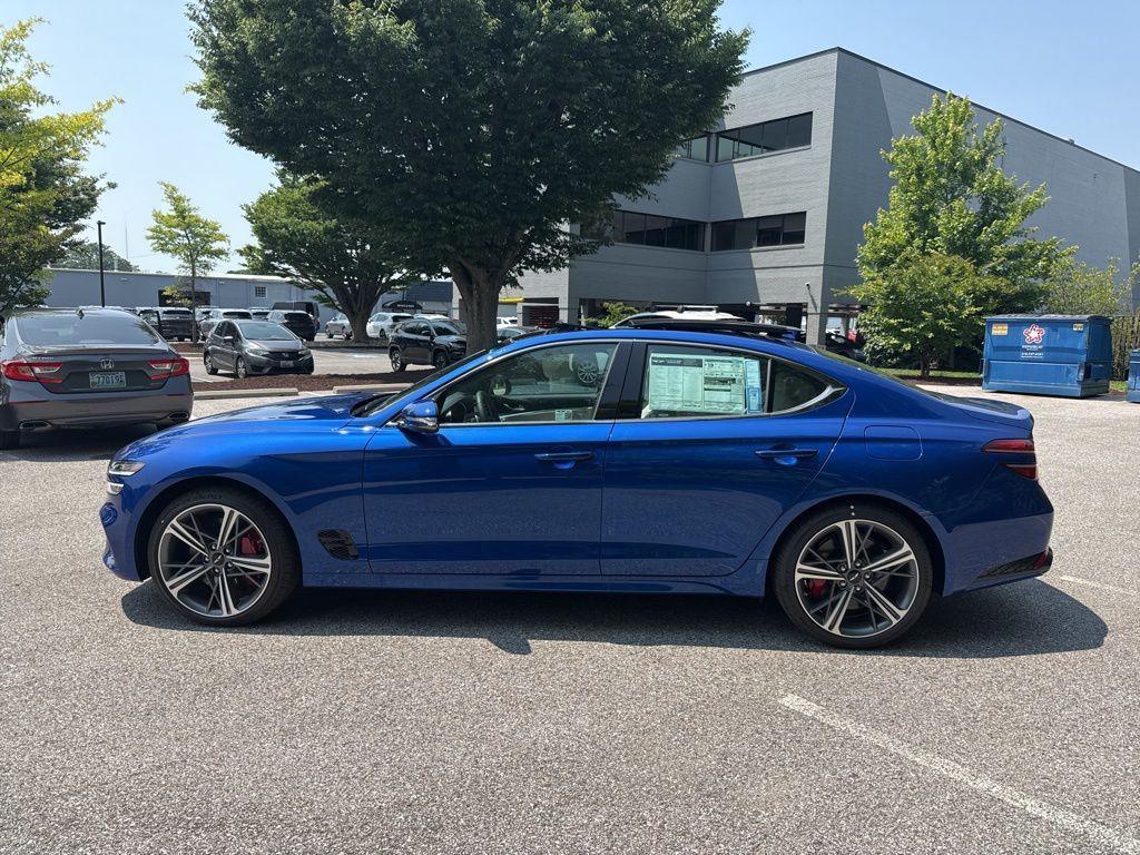 new 2025 Genesis G70 car, priced at $52,185