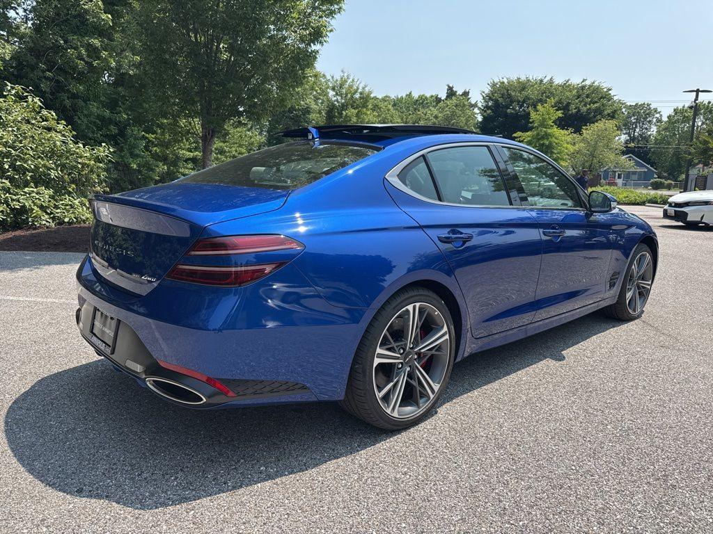 new 2025 Genesis G70 car, priced at $52,185