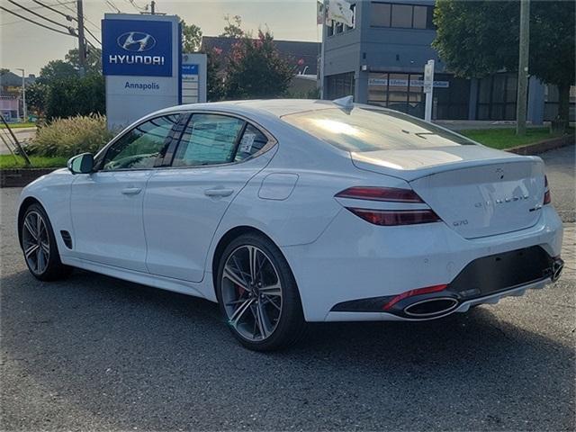 new 2024 Genesis G70 car, priced at $54,558