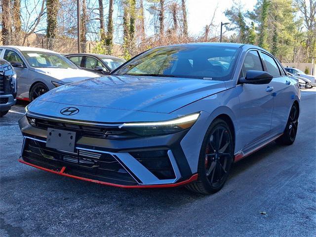 new 2025 Hyundai Elantra N car, priced at $36,228