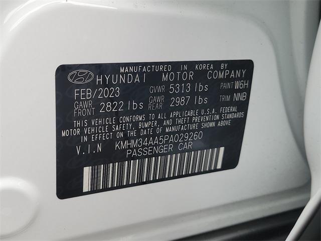 new 2023 Hyundai IONIQ 6 car, priced at $49,770