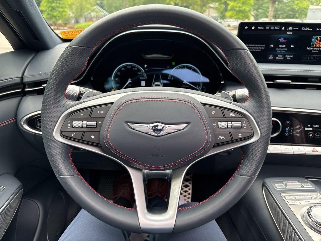 used 2025 Genesis GV70 car, priced at $49,352