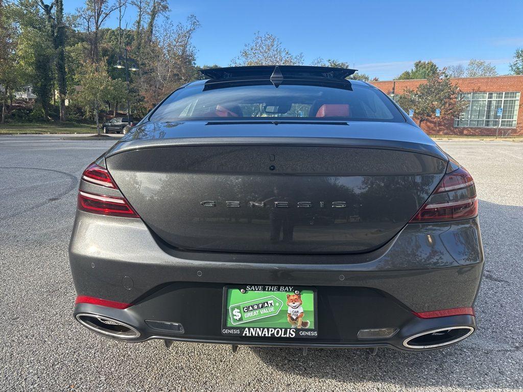 used 2023 Genesis G70 car, priced at $38,925