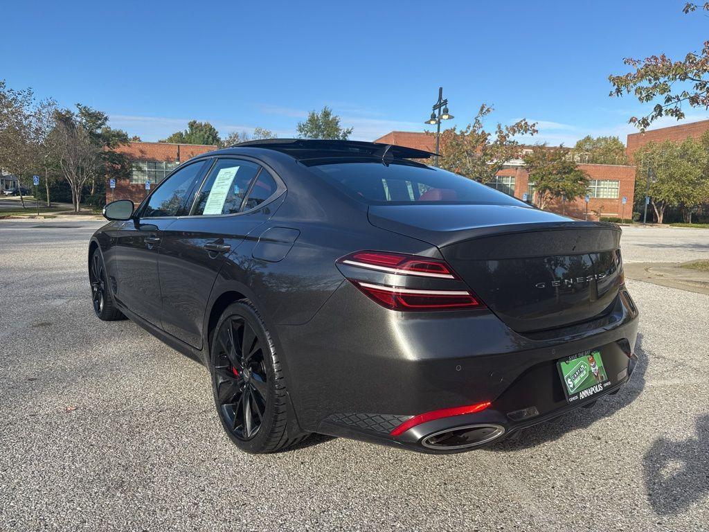 used 2023 Genesis G70 car, priced at $38,925