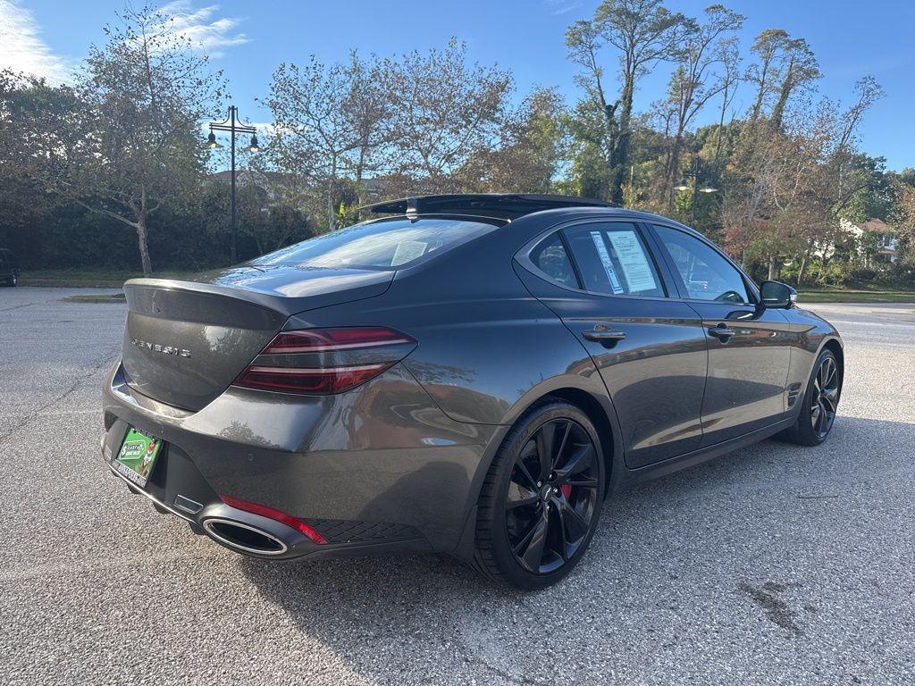 used 2023 Genesis G70 car, priced at $38,925
