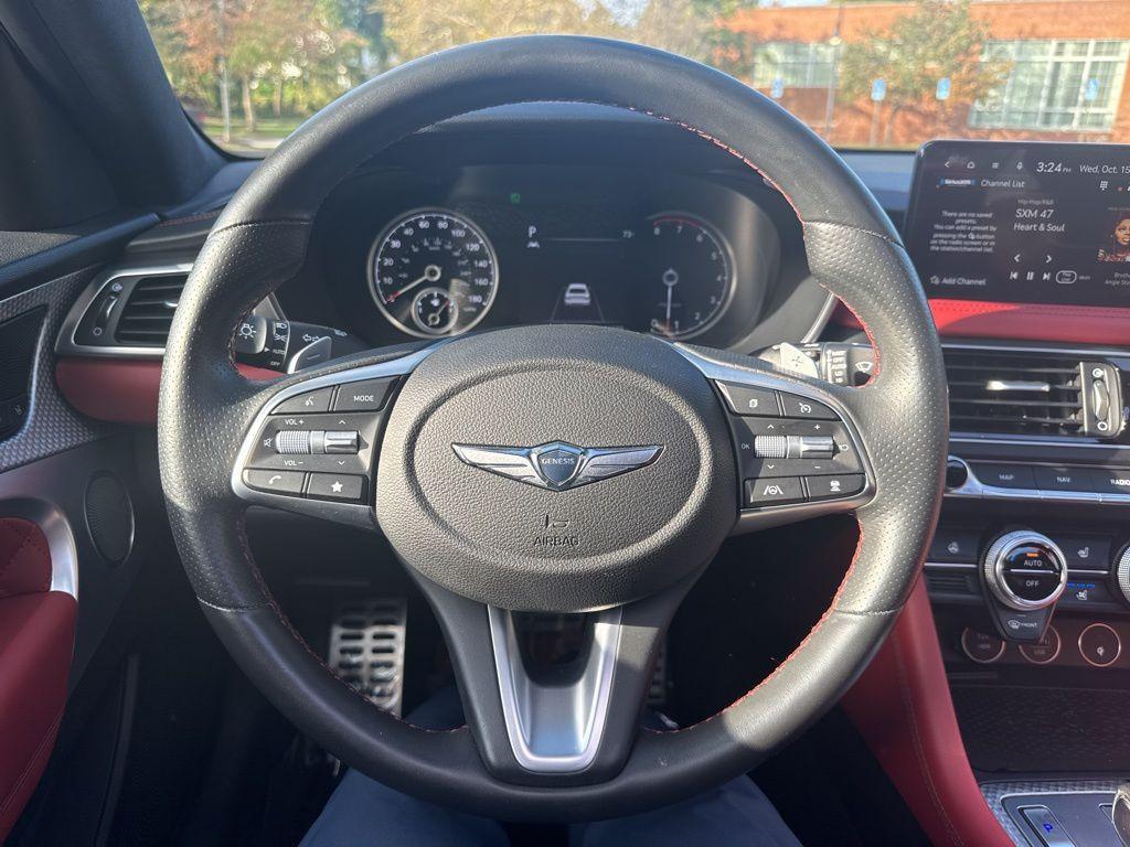 used 2023 Genesis G70 car, priced at $38,925