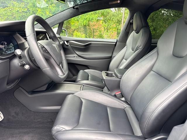 used 2021 Tesla Model X car, priced at $44,663